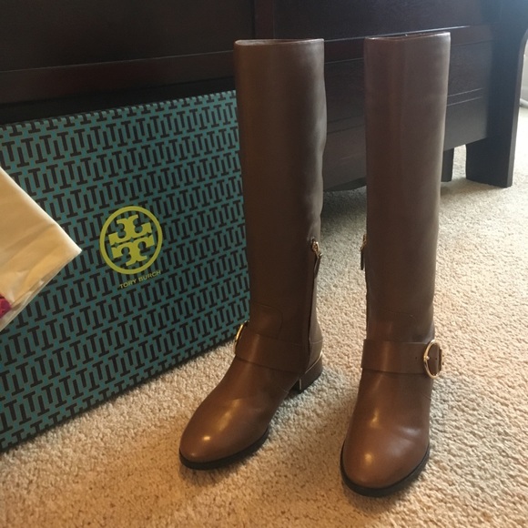 Brand new Tory Burch riding boots-extended calf - Picture 4 of 6